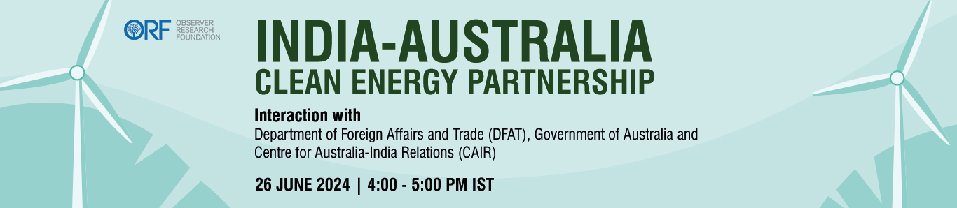 India-Australia Clean Energy Partnership